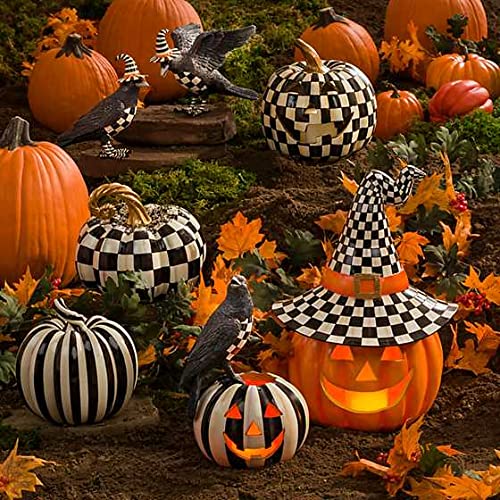 Amazon.com: MACKENZIE-CHILDS Courtly Check Crow on